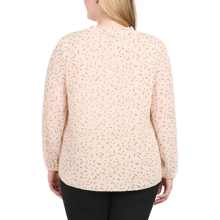 Hilary Radley Women's Long Sleeve Blouse