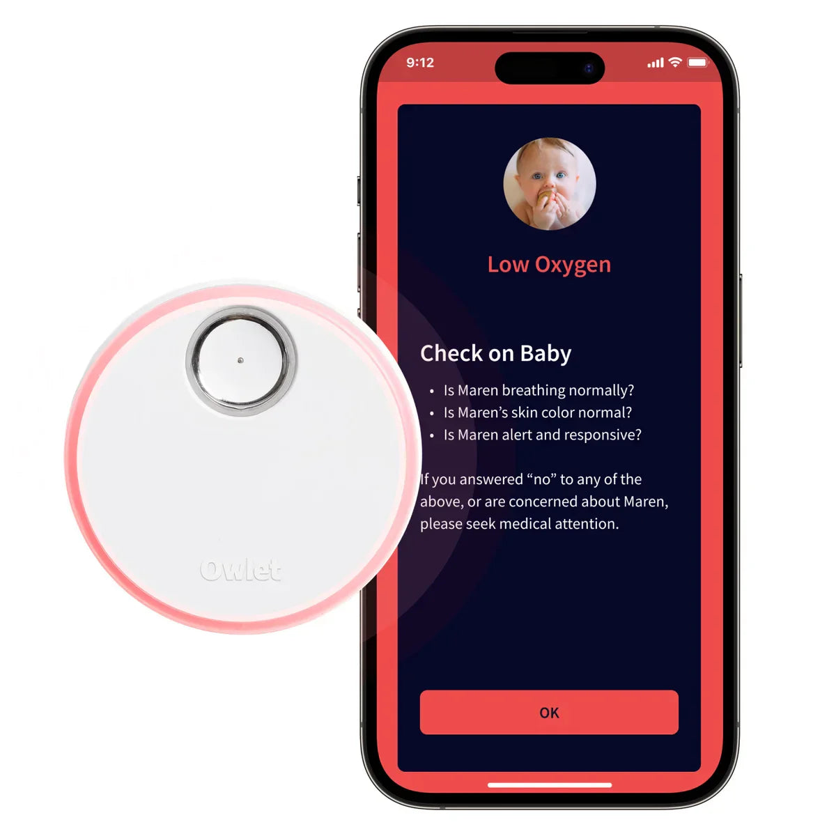 Owlet Dream Duo 2 Smart Baby Monitor Deluxe Bundle