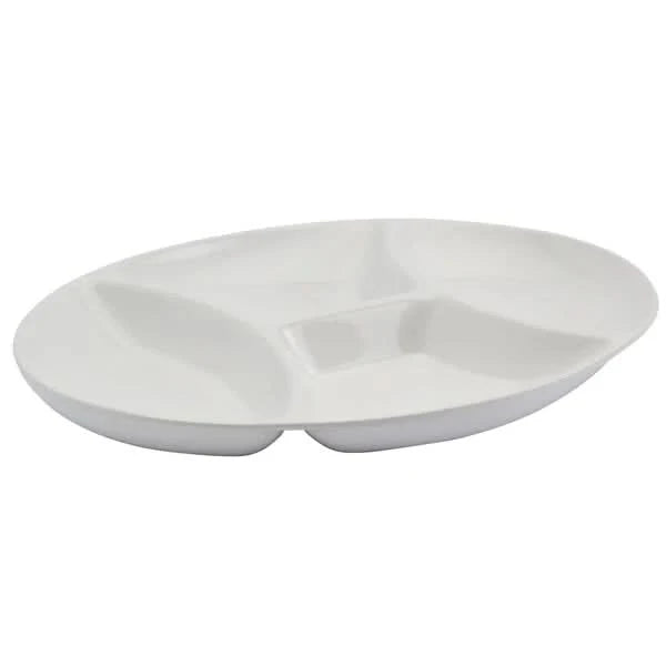 Denmark Stoneware 4-Section Serving Tray