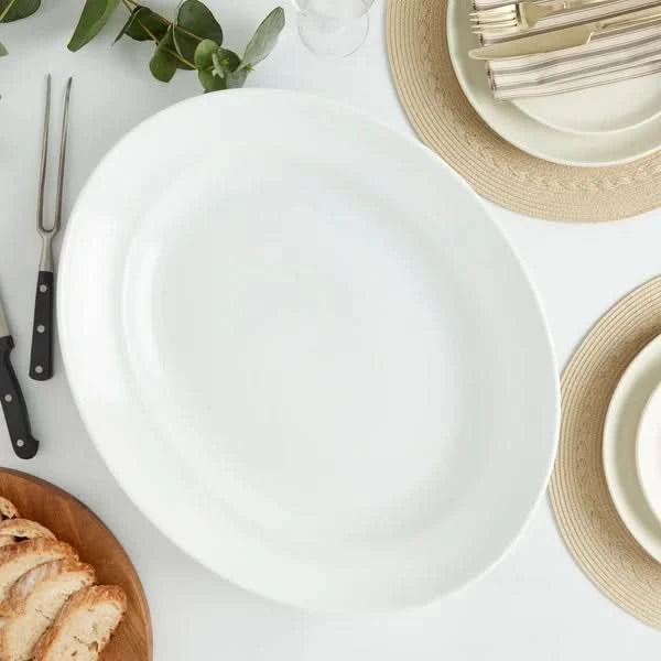 Stoneware Oval Platter