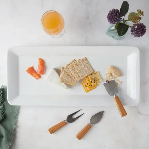 Stoneware Narrow Rectangular Platter
