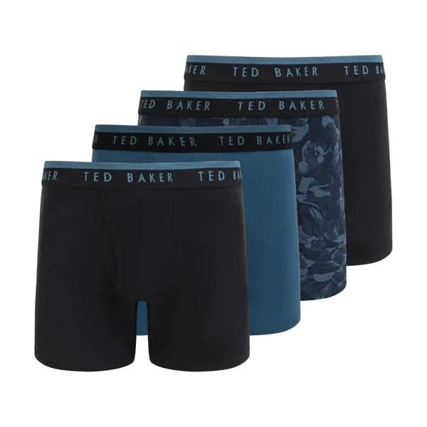 Ted Baker Men's Boxer Brief, 4-pack