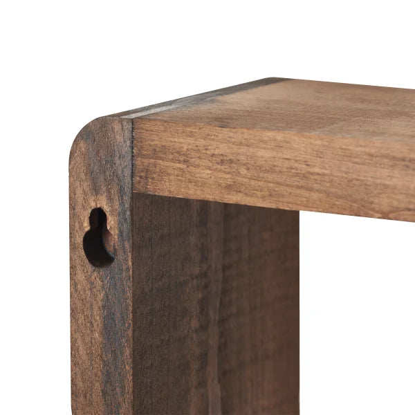 TRINITY Stackable Floating Box Shelf, 2-pack