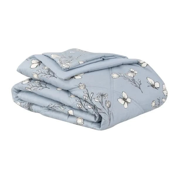 Herringbone Microfiber Down Alternative Blanket