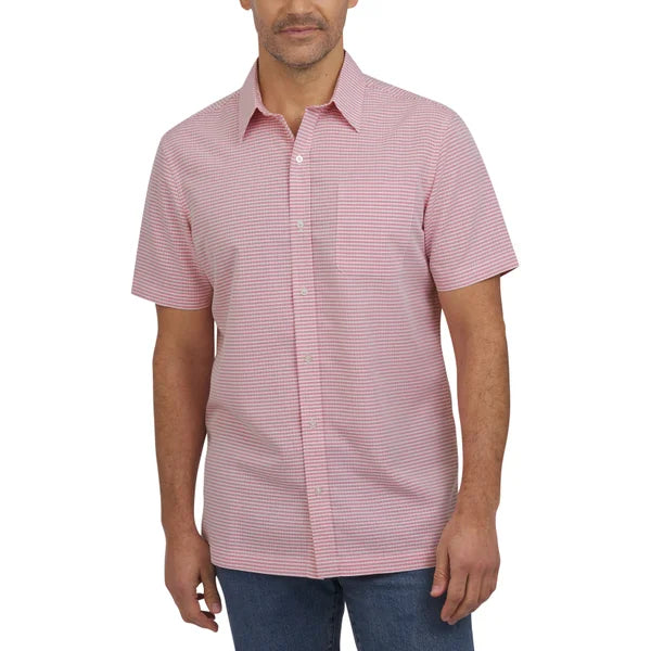 Lands' End Men's Short Sleeve Woven Shirt