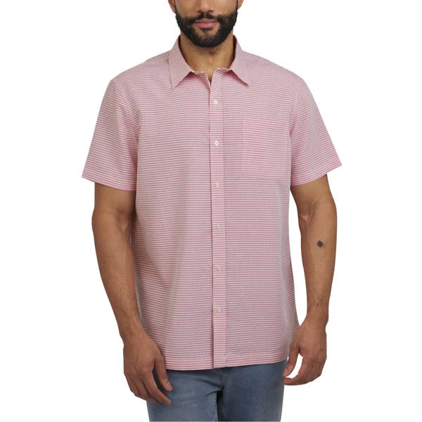 Lands' End Men's Short Sleeve Woven Shirt