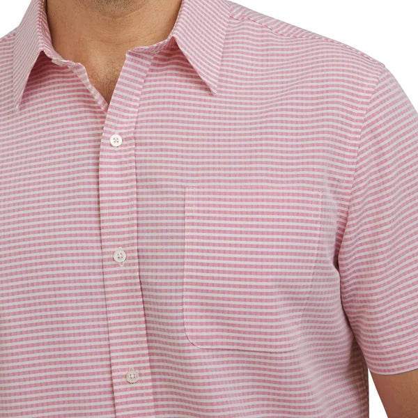 Lands' End Men's Short Sleeve Woven Shirt