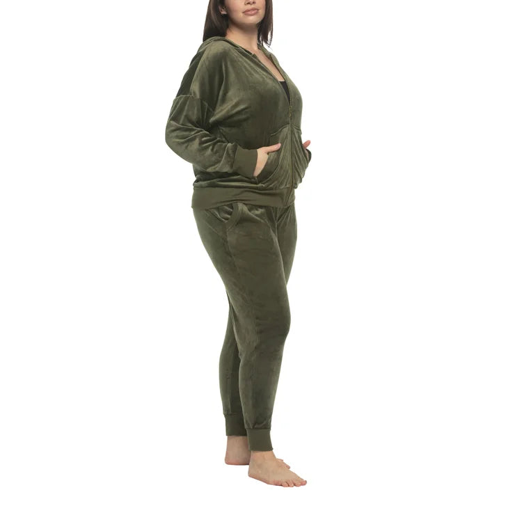 Felina Women's Velour Track Suit