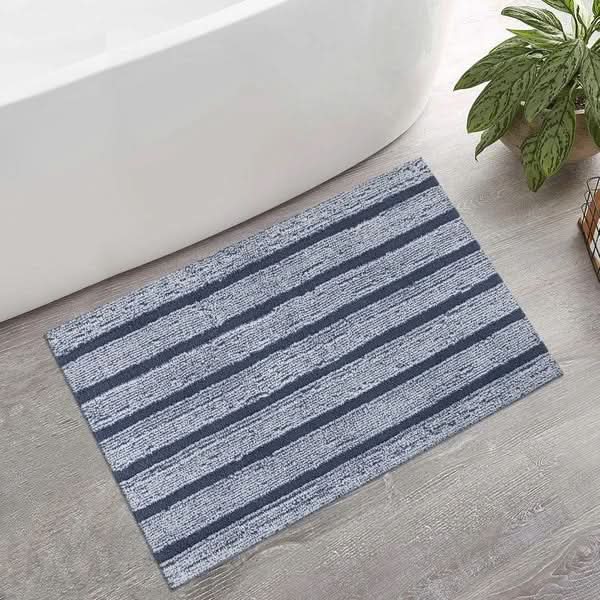 Striped Bath Mat