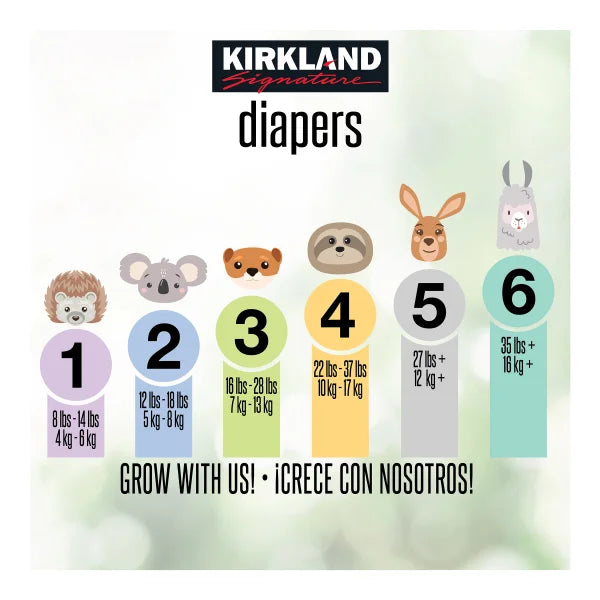 Kirkland Signature Diaper Size 1, 96-count