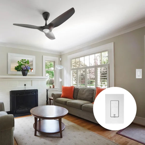 Haiku L 52 in. Indoor Ceiling Fan with Integrated LED Light