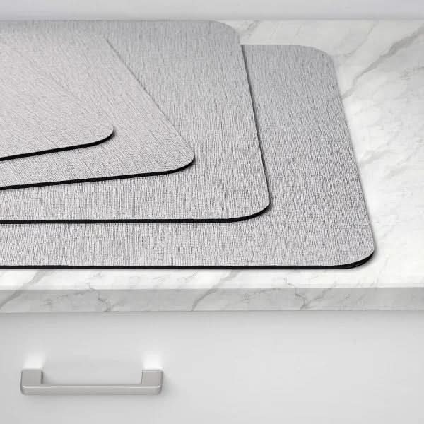 Multi-Purpose Printed Kitchen Mats, 4-pack