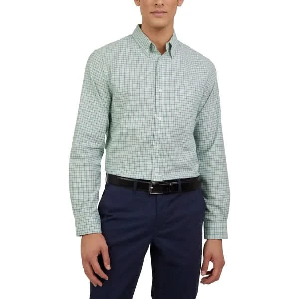 Ben Sherman Men's Oxford Long-Sleeve Button Up Shirt