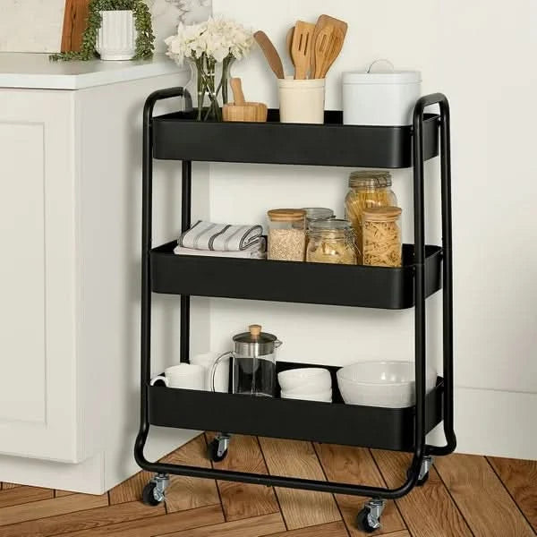 Neatfreak 3-Tier Extra-Wide Rolling Cart