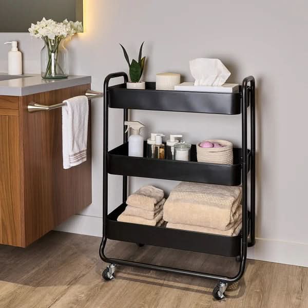 Neatfreak 3-Tier Extra-Wide Rolling Cart