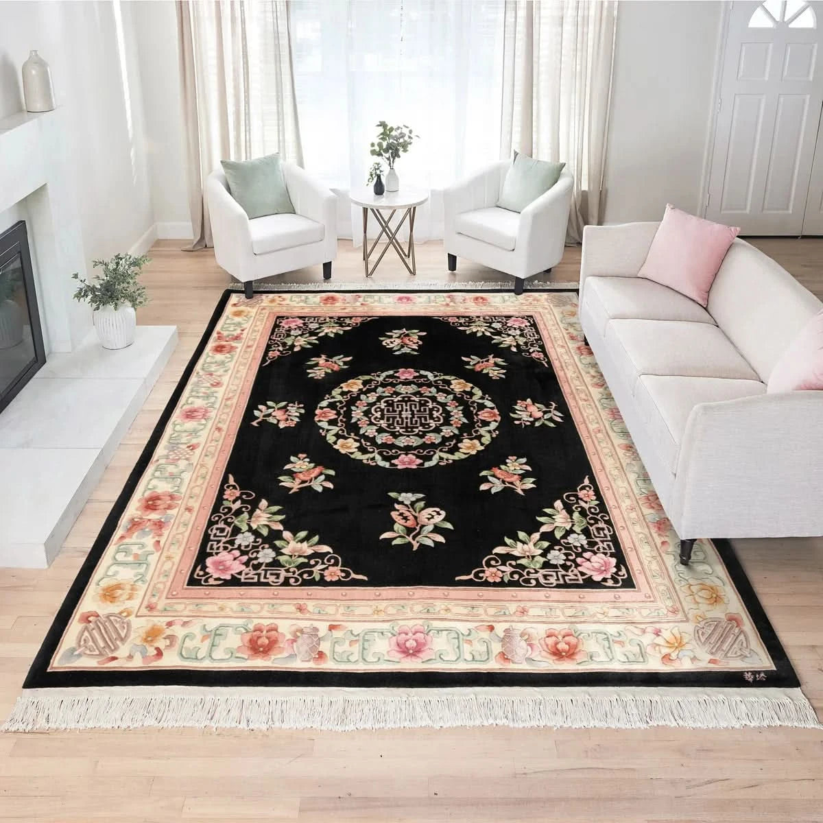 Pagoda Hand Knotted Rug Collection, Orleans