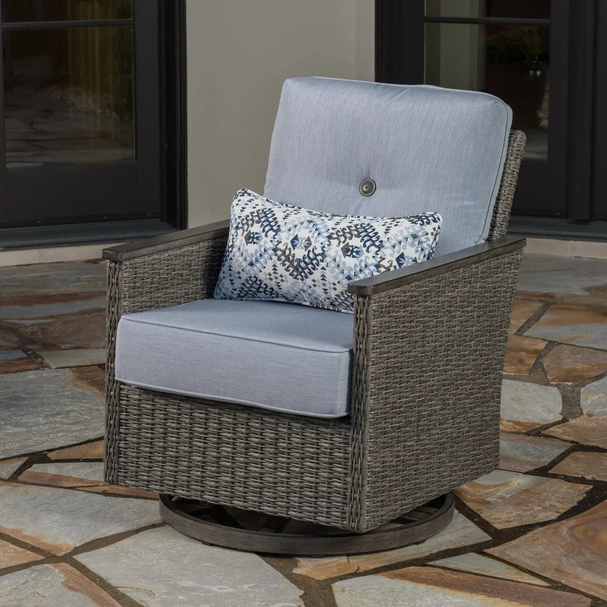 SunVilla Simone 6-piece Fire Outdoor Seating Set