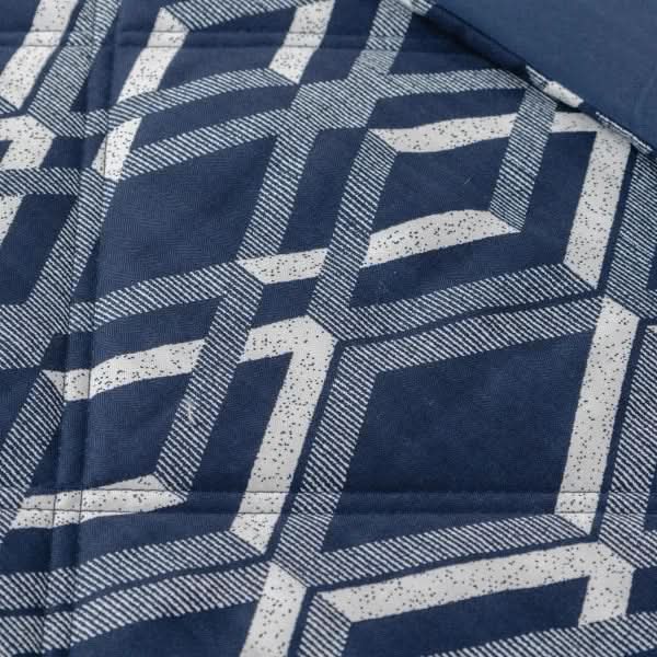 Herringbone Microfiber Down Alternative Blanket, Twin