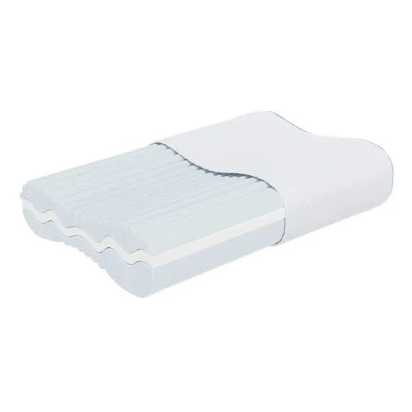 Bodipedic Adjustable Contour Memory Foam Bed Pillow