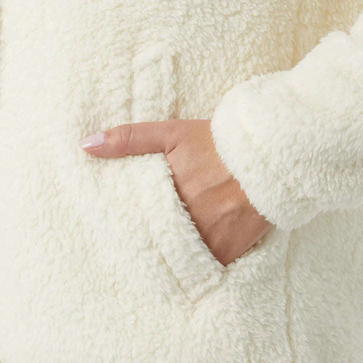 32 Degrees Women's Cozy Fleece Button Front Jacket