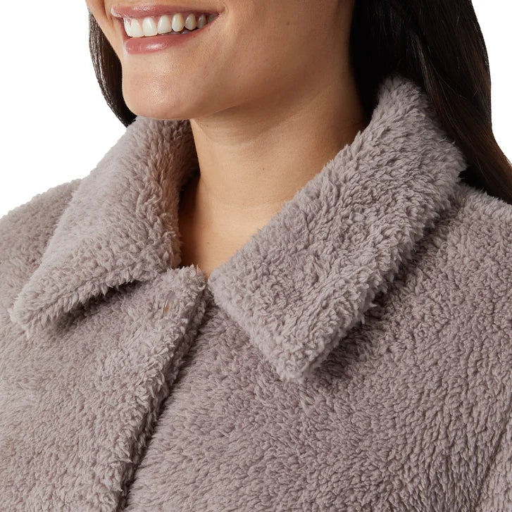 32 Degrees Women's Cozy Fleece Button Front Jacket