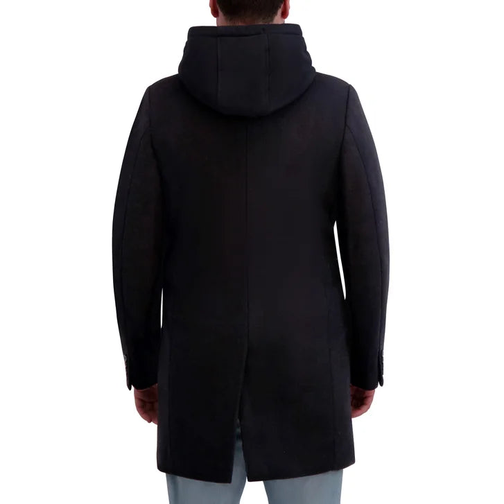 DKNY Men's Faux Wool Coat