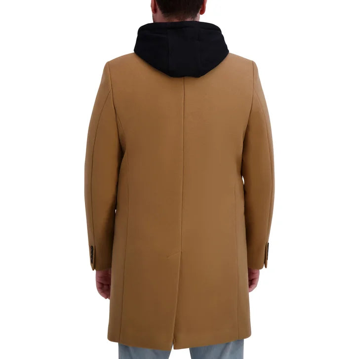 DKNY Men's Faux Wool Coat