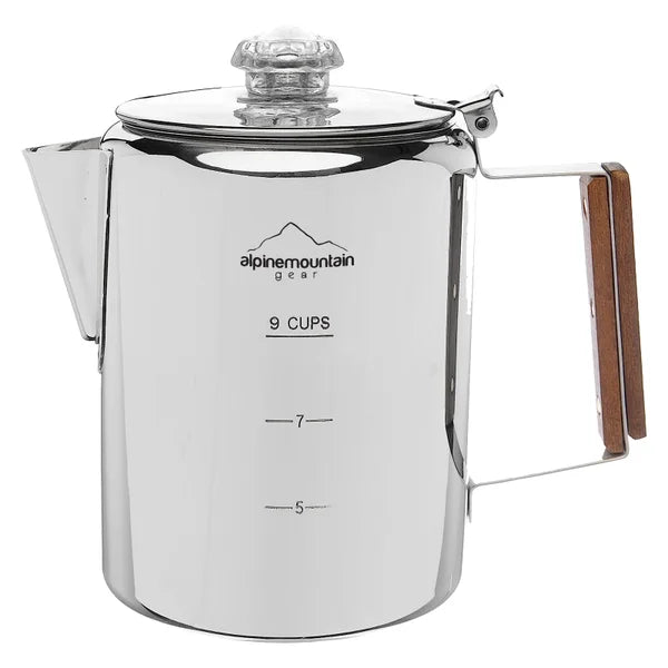 Alpine Mountain Gear  5-piece Stainless Steel Coffee Set