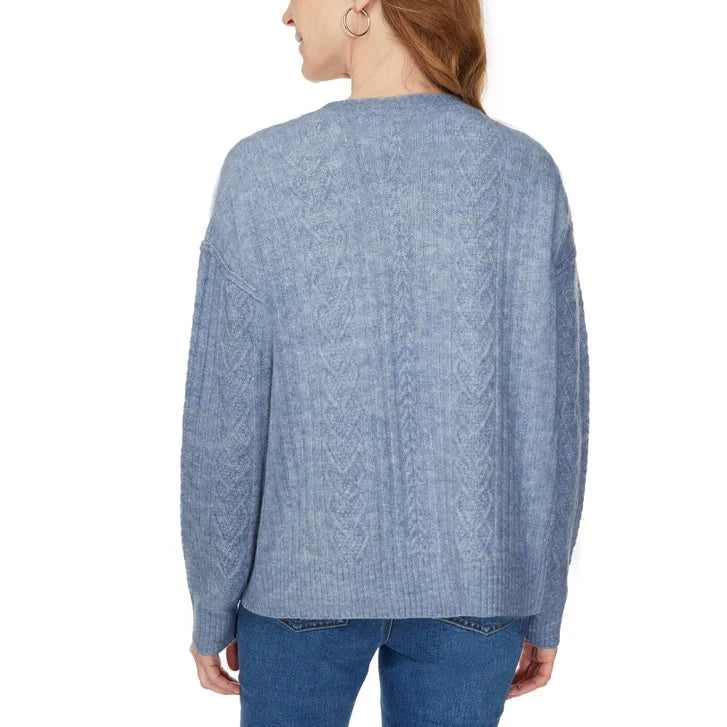 Legendary Outfitters Women's Cable Crewneck Sweater