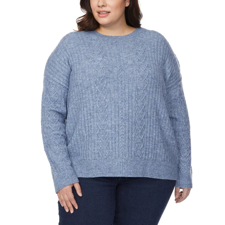 Legendary Outfitters Women's Cable Crewneck Sweater