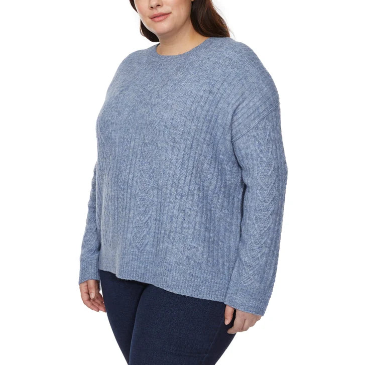 Legendary Outfitters Women's Cable Crewneck Sweater