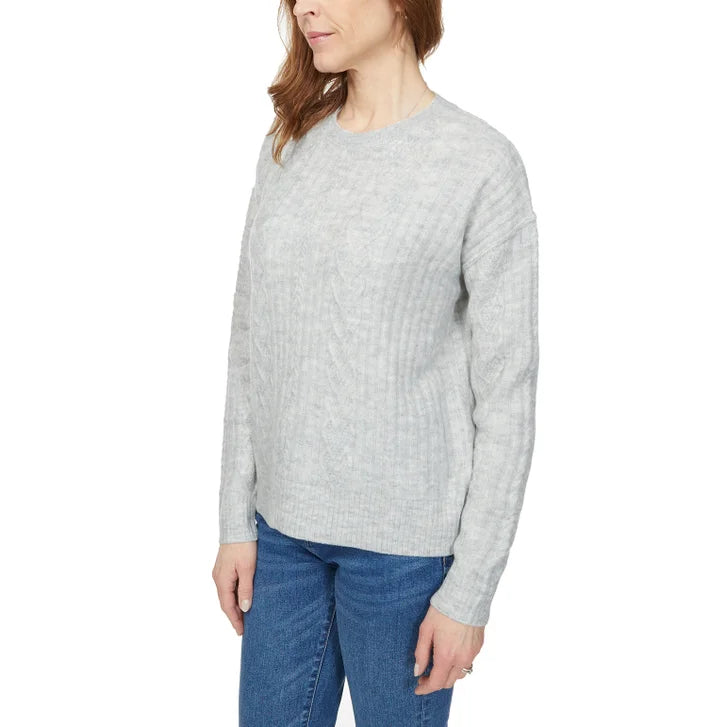 Legendary Outfitters Women's Cable Crewneck Sweater