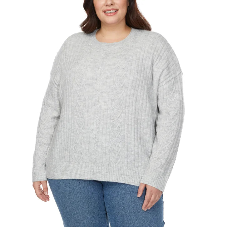 Legendary Outfitters Women's Cable Crewneck Sweater