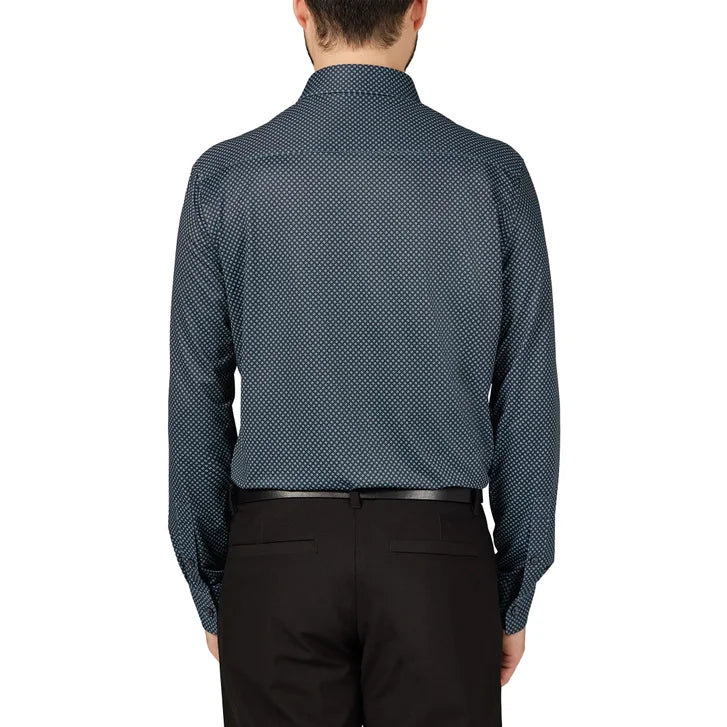 Infinity Men's Textured Button Up Shirt