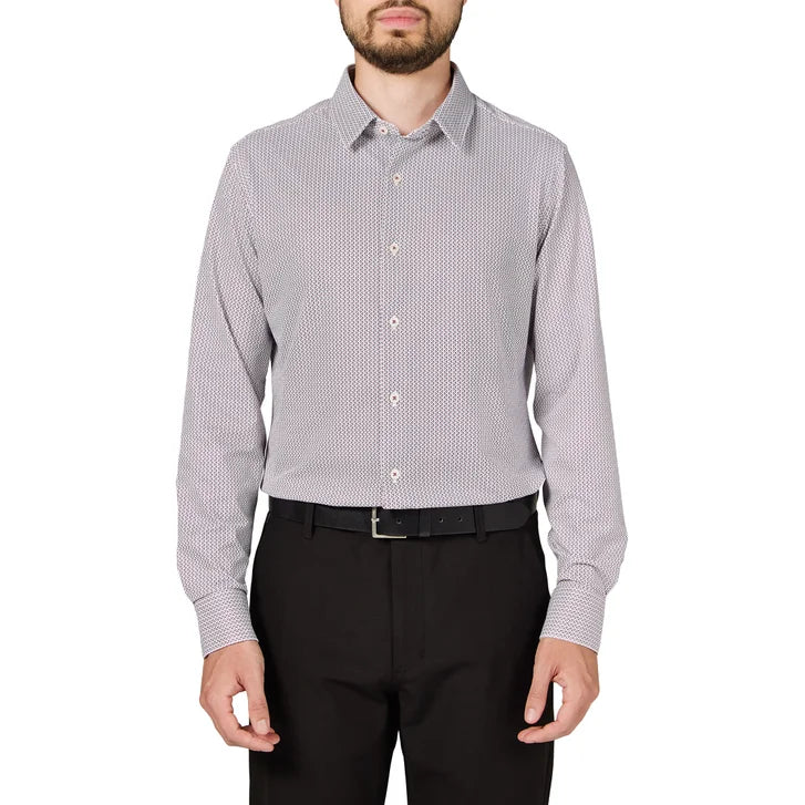 Infinity Men's Textured Button Up Shirt