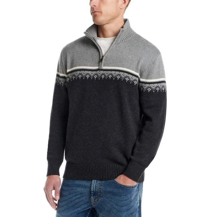 Weatherproof Vintage Men's 1/4 Zip Holiday Sweater