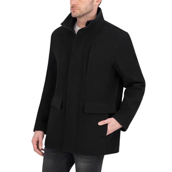 Nautica Mens Wool Blend Coat