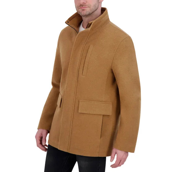 Nautica Mens Wool Blend Coat