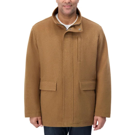 Nautica Mens Wool Blend Coat