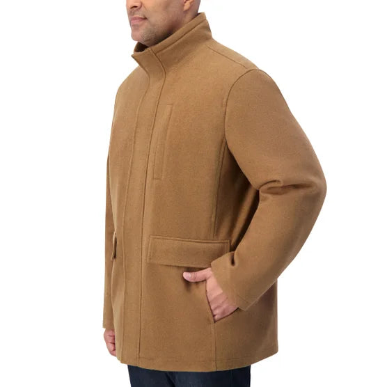 Nautica Mens Wool Blend Coat