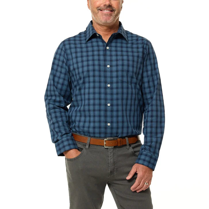 Dockers Men's Long Sleeve Button-Up Shirt