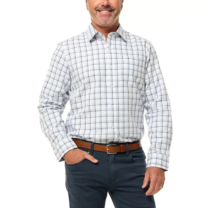 Dockers Men's Long Sleeve Button-Up Shirt