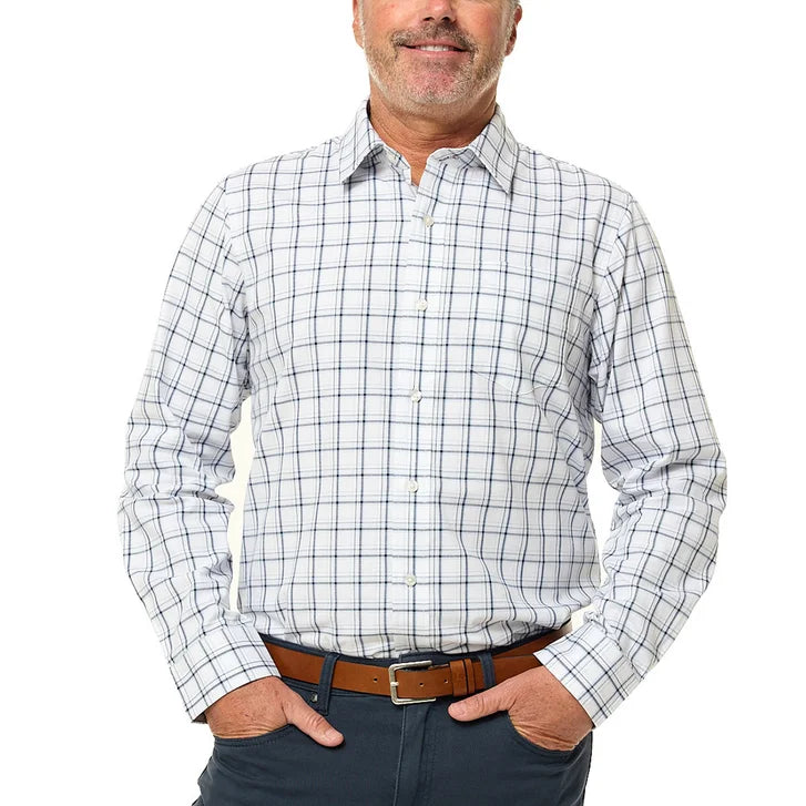 Dockers Men's Long Sleeve Button-Up Shirt