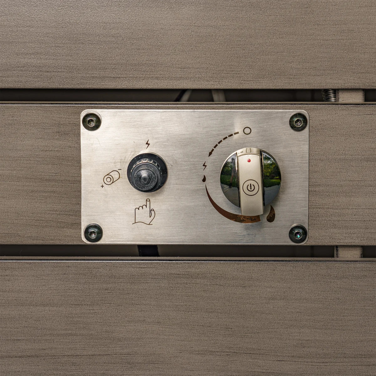 SunVilla Athena 7-piece Fire Outdoor High Dining Set