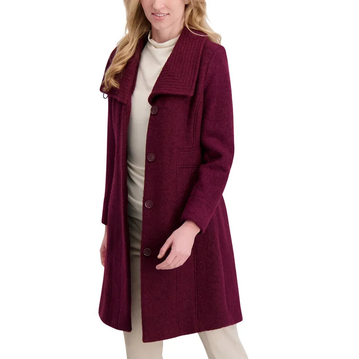 Kenneth Cole Women's Wool Blend Coat