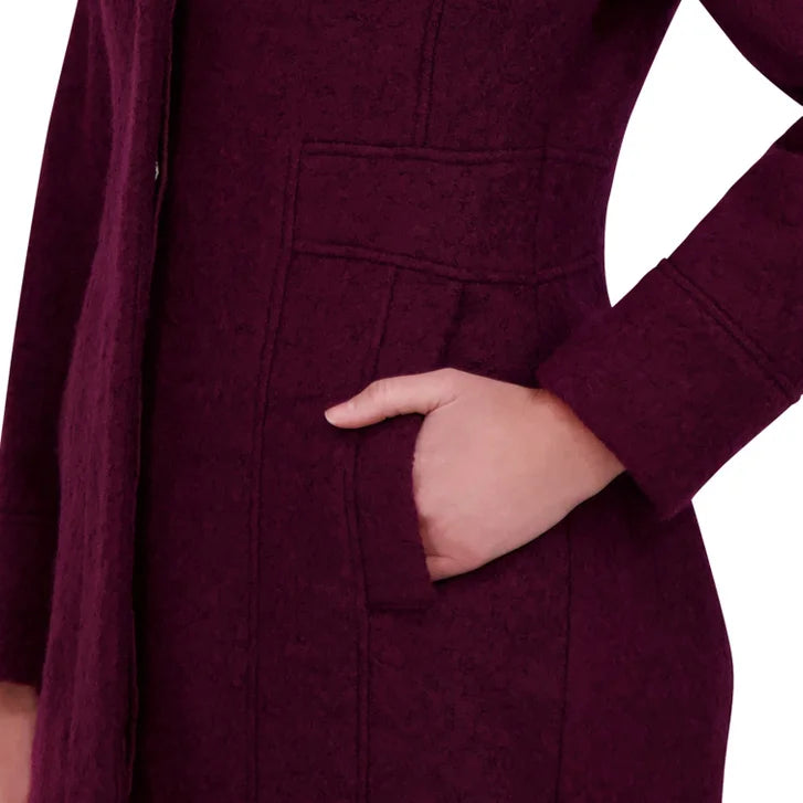 Kenneth Cole Women's Wool Blend Coat