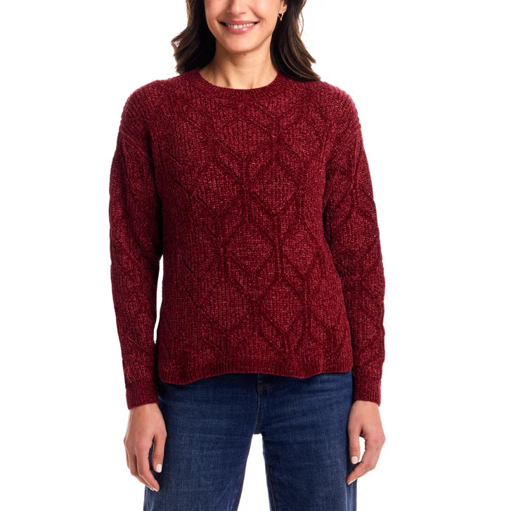 Weatherproof Vintage Women's Chenille Sweater