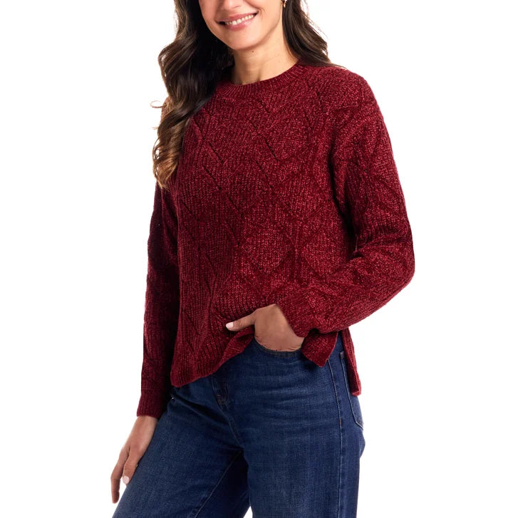 Weatherproof Vintage Women's Chenille Sweater