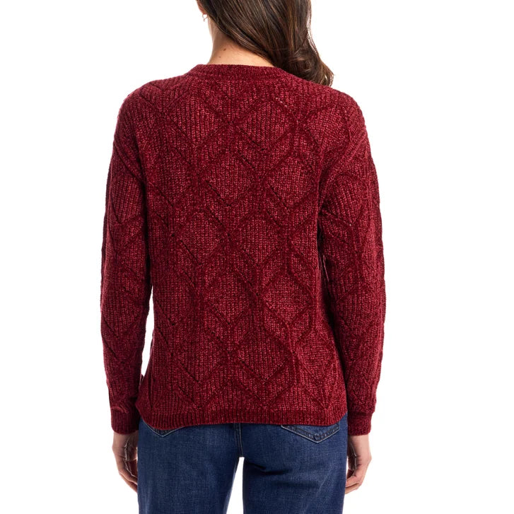Weatherproof Vintage Women's Chenille Sweater