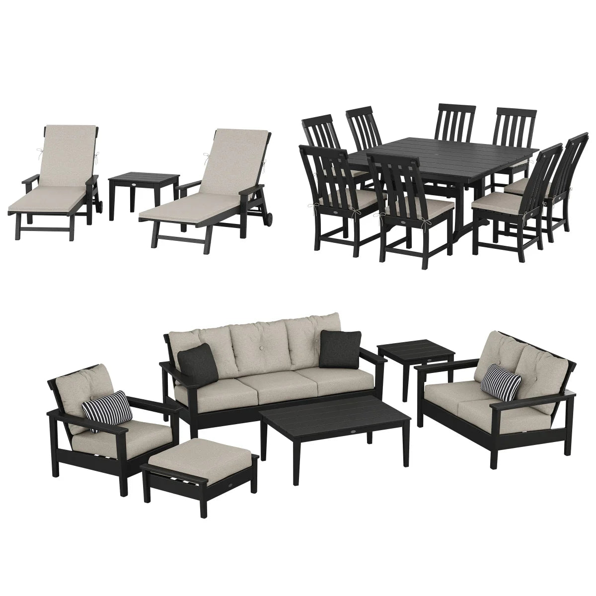 Prescott 18-piece Outdoor Estate Collection